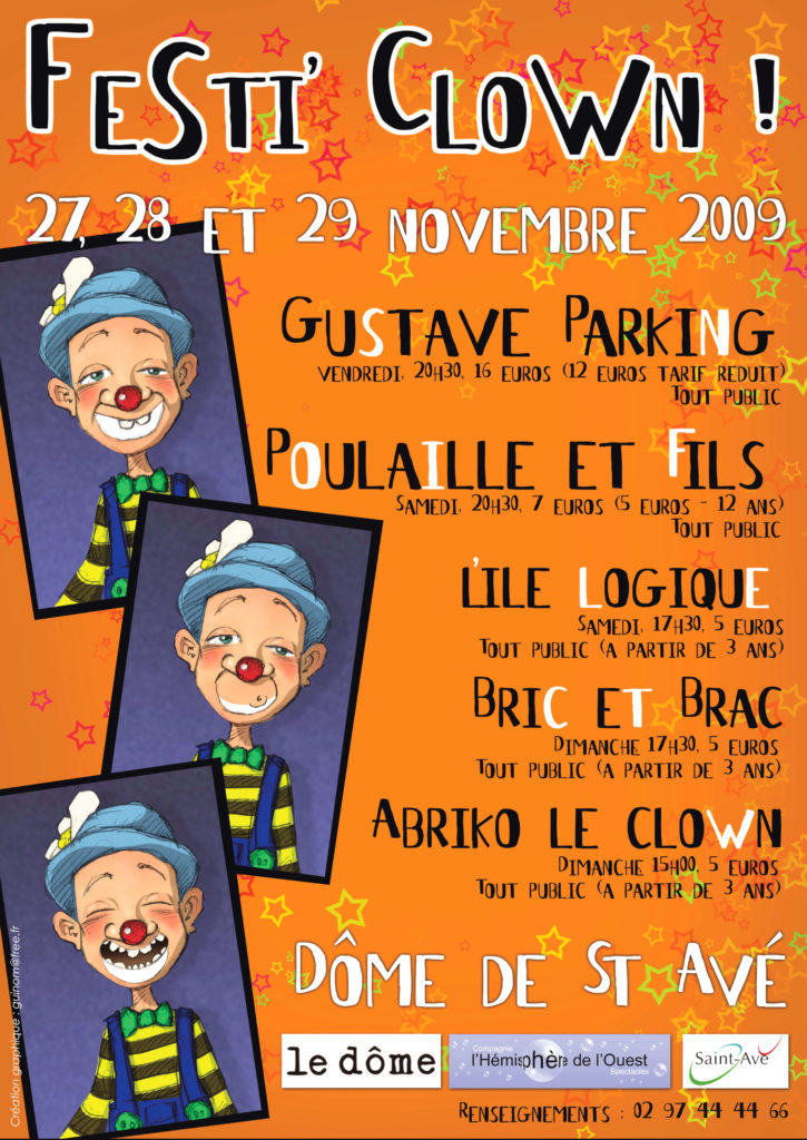 festival-clown-hors-piste-affiche-festi-clown-2009