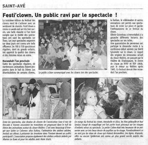 FestiClown 2011 - couverture presse - (3) Réduit